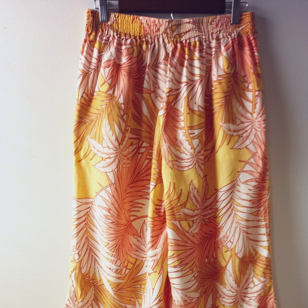 'TAHARI' Wide Leg Linen Pant Size M EUC - Picture 5 of 11
